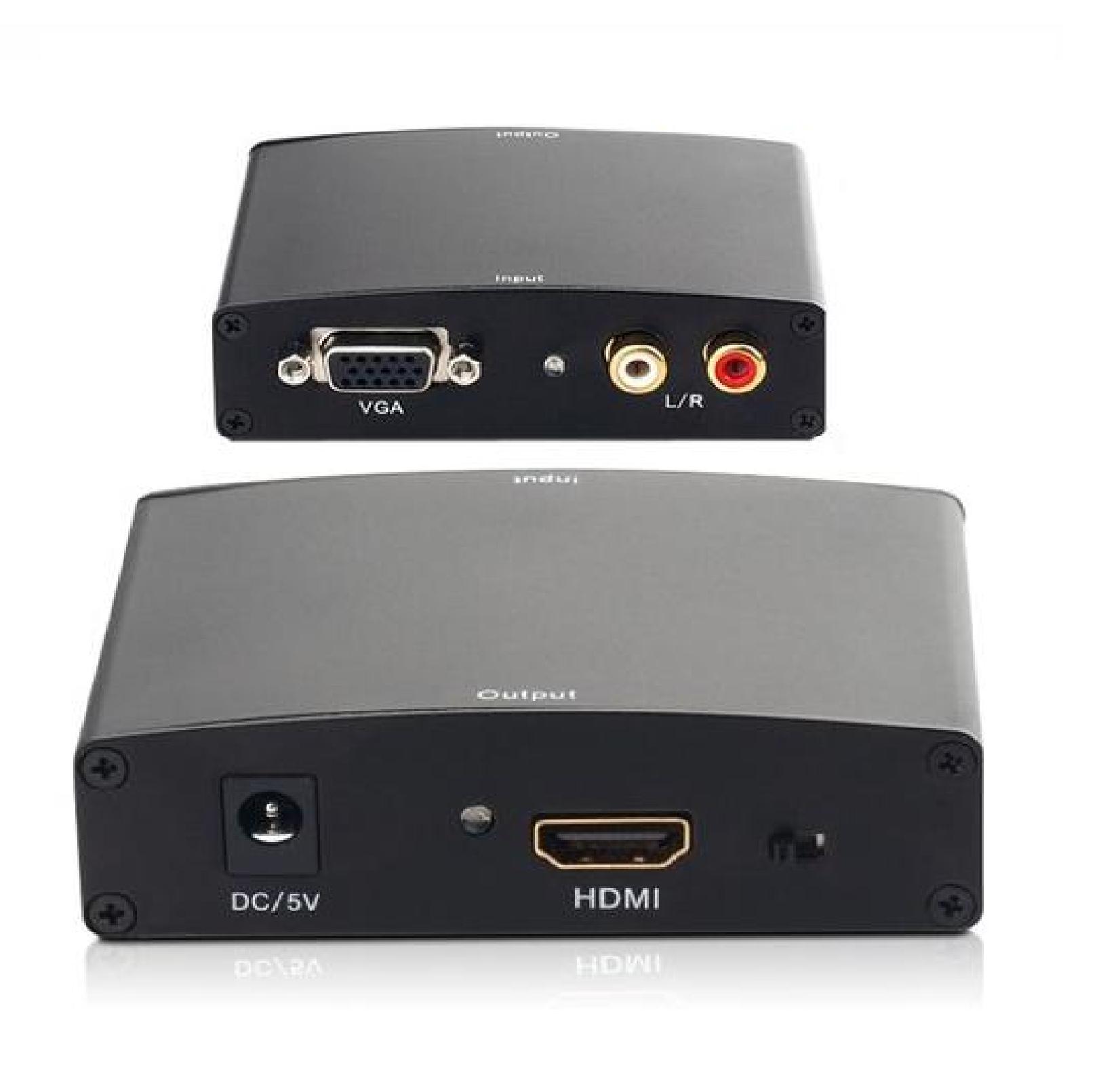 [HCM]Box chuyển VGA ra HDMI ZQH-003