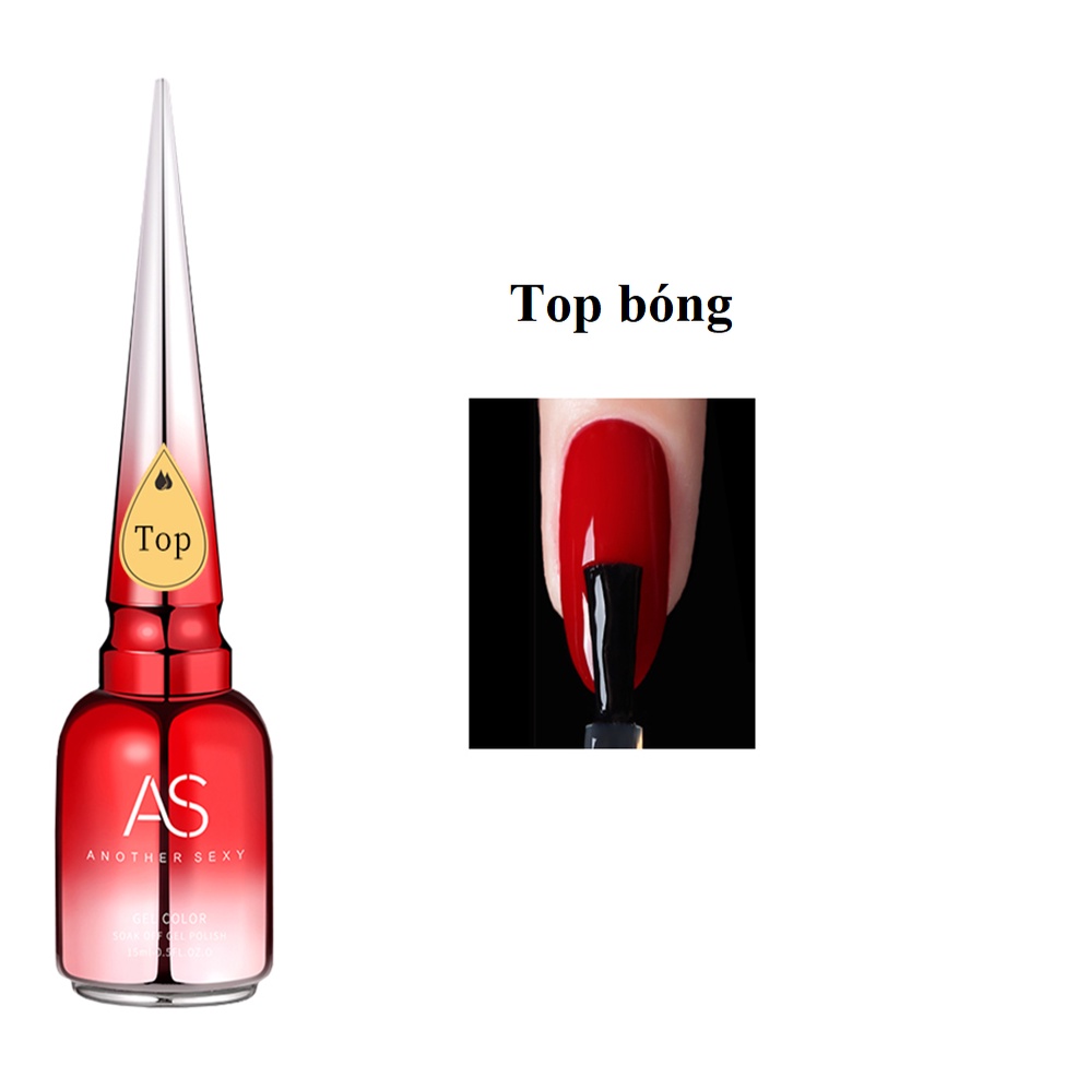 Base top sơn móng tay gel AS dung tích 15ml