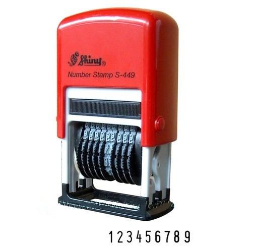 [HCM]Dấu 9 số xoay Shiny S449 ký tự cao 4mm