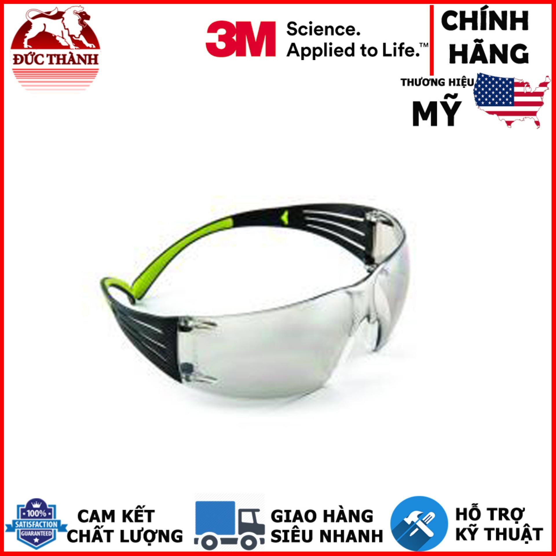 Kính bảo hộ chống bụi và tia UV 3M SecureFit Safety Anti-Scratch / Anti-Fog SF401AS