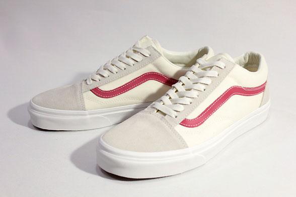 Giày Vans Old Trắng Vạch Đỏ Loại Tốt