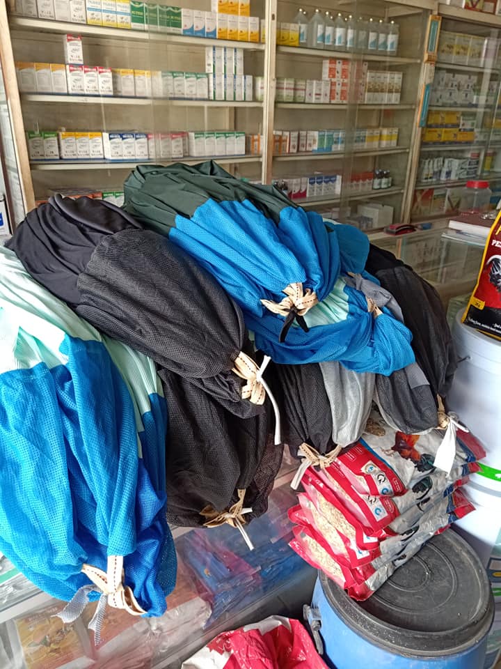 mùng chống muỗi dành cho gà TRE