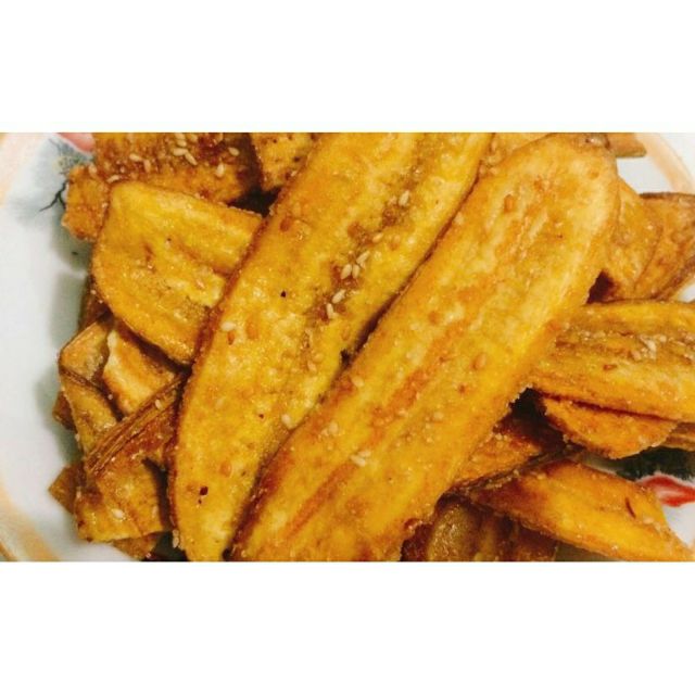 [1kg] chuối mè sấy giòn loại ngon