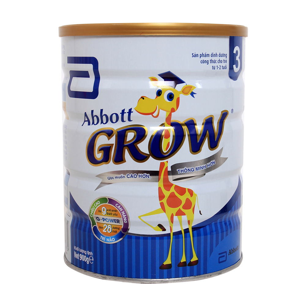 Sữa bột Abbott Grow 3 (900g)