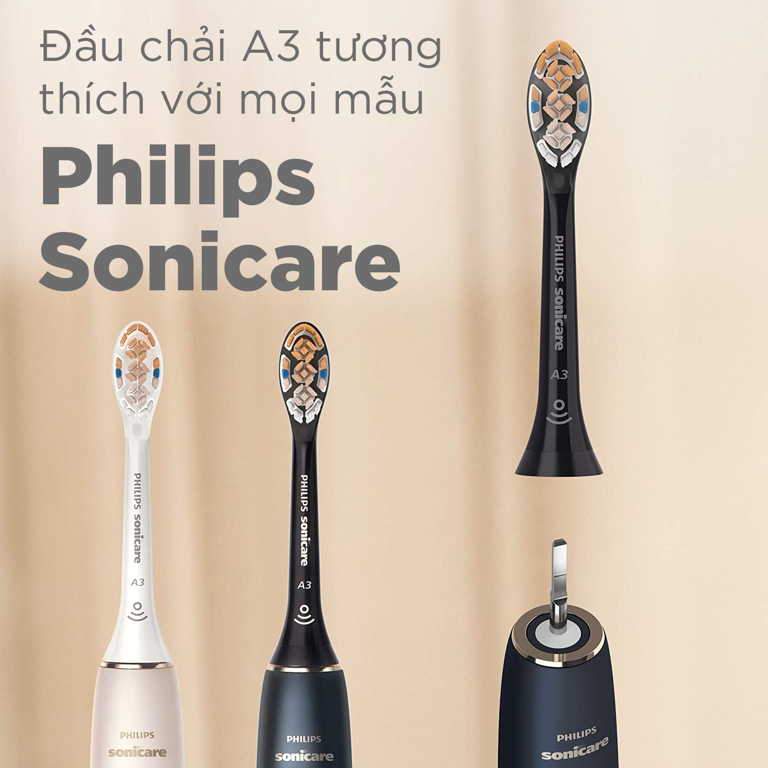 Đầu bàn chải điện Philips Sonicare A3 All-in-one