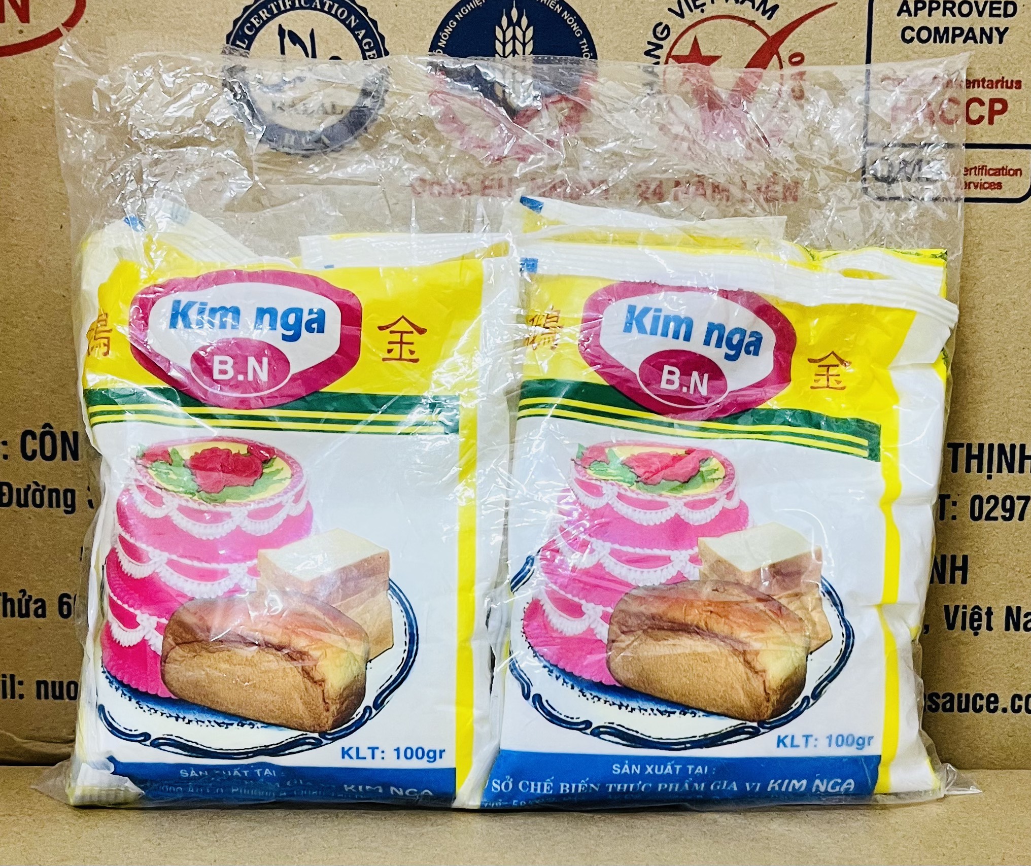 Bột Nghệ/Bột Tỏi Kim Nga gói (500g)