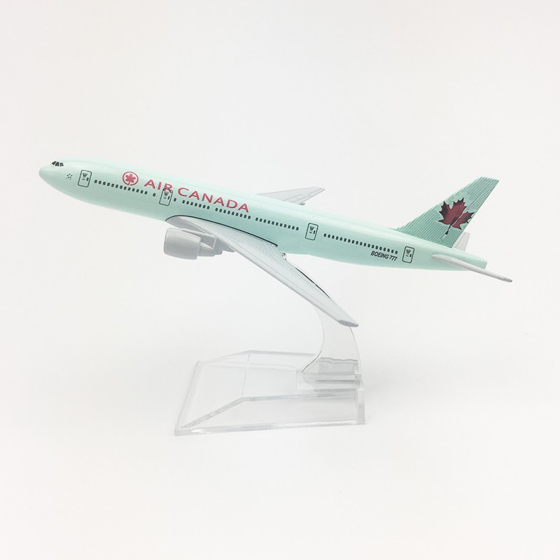 Mô hình máy bay Canada 16cm+ đế trưng bày