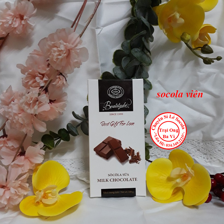 Socola Sữa Organic Hộp 100 Gam