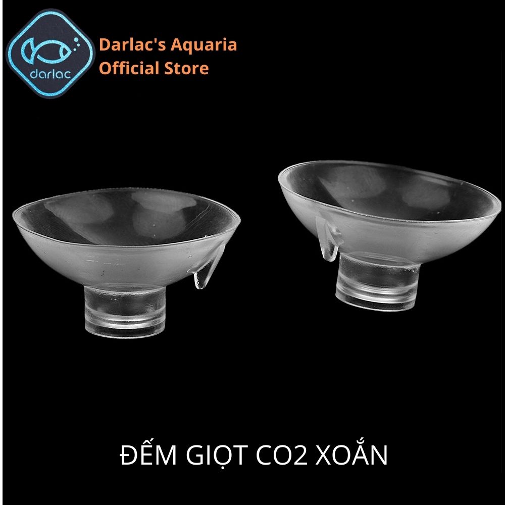 Đếm giọt CO2 xoắn ốc kiểu dáng ADA