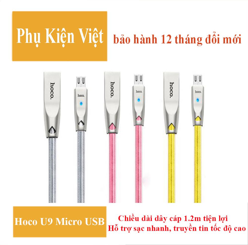[HCM]Cáp sạc Micro USB Hoco U9 dài 1.2M