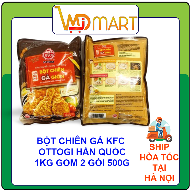 Bột chiên gà KFC Hàn quốc Ottogi gói 500g
