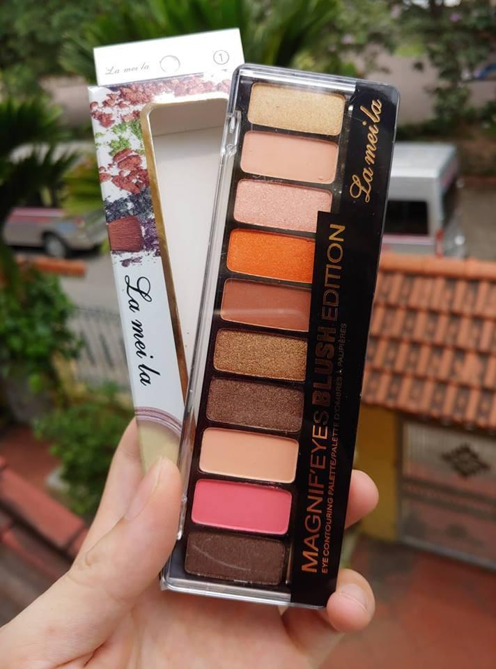 [HCM]Bảng Phấn Mắt Lameila 10 ô MAKE UP