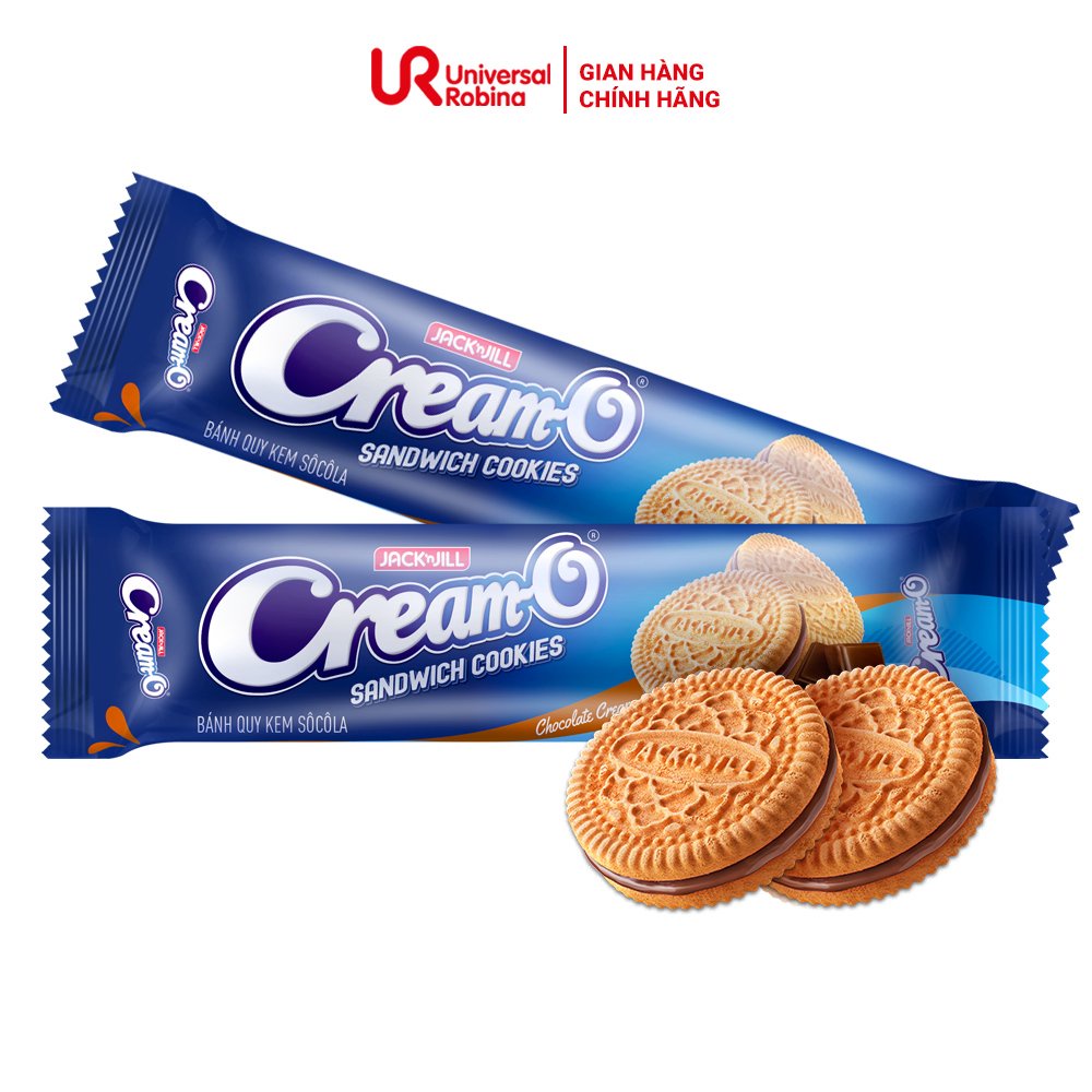 Bánh quy Cream-O Sôcôla Kem Sôcôla 85g
