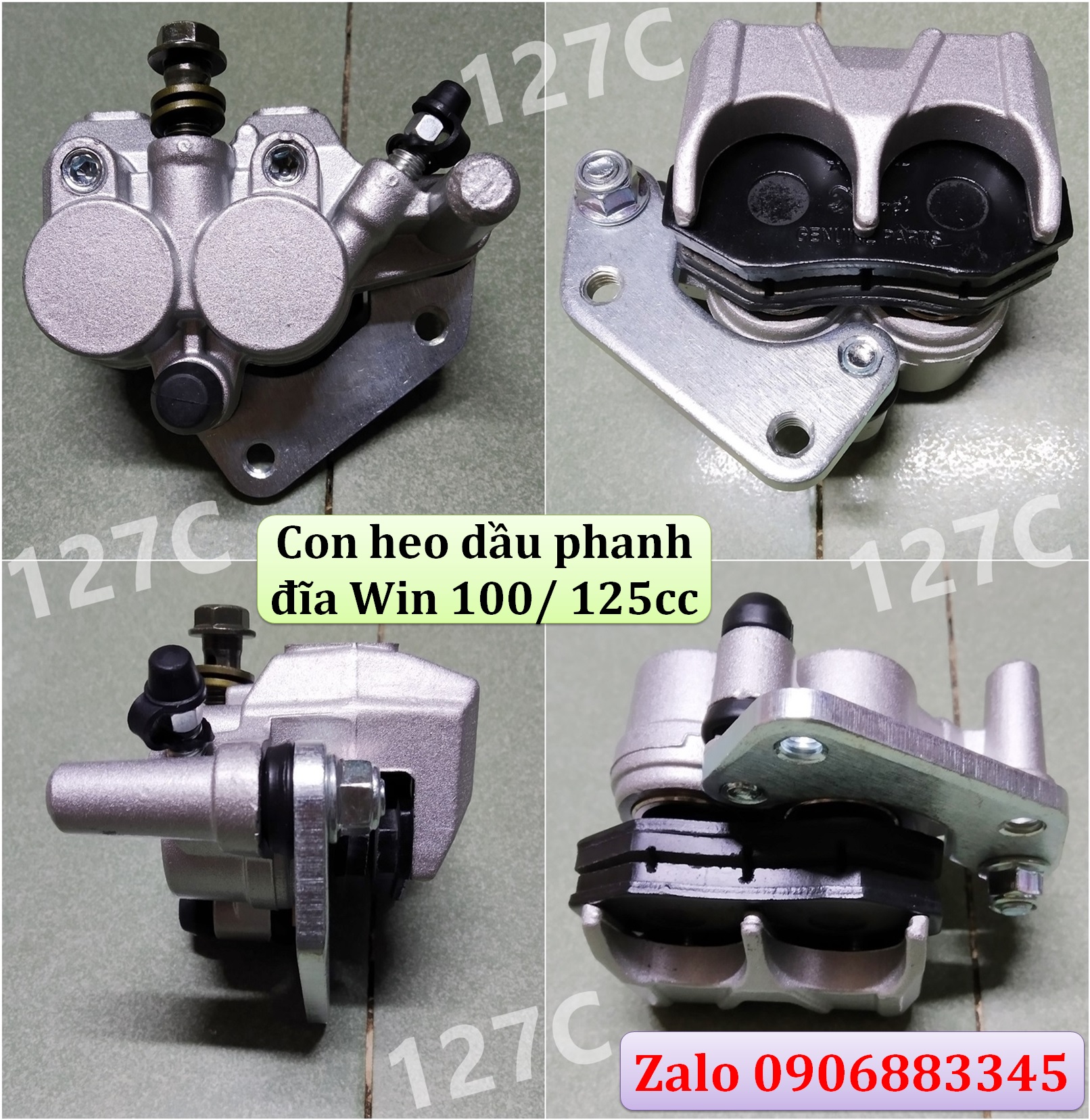 [Hcm] Front Oil Pump with Disc Brake Win 100/ 125Cc