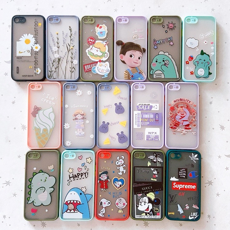 [HCM]ỐP nhám viền màu IPhone 7/ 8 siêu đẹp