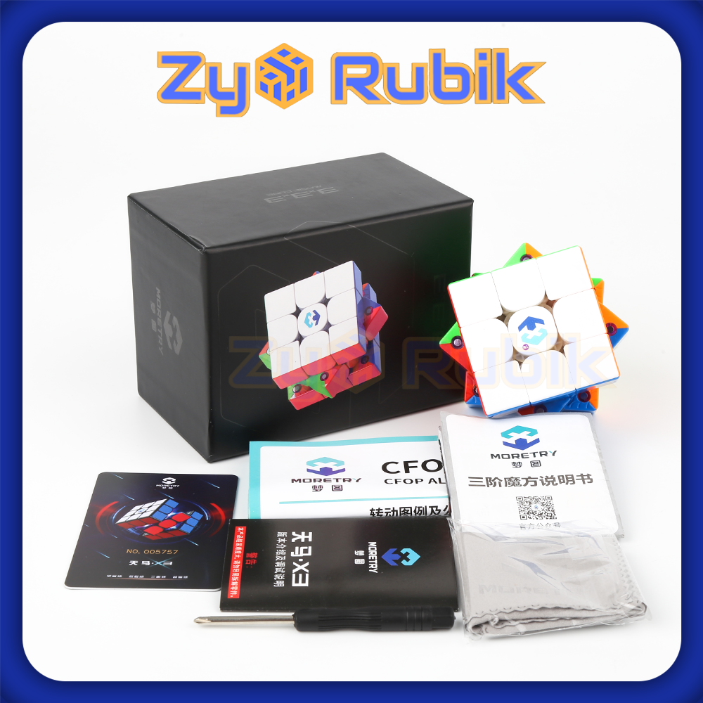 Rubik 3x3 TianMa X3 - Đồ Chơi Trí Tuệ Khối Lập Phương 3 Tầng 4 Phiên Bản ( Có Nam Châm ) - Zyo Rubik