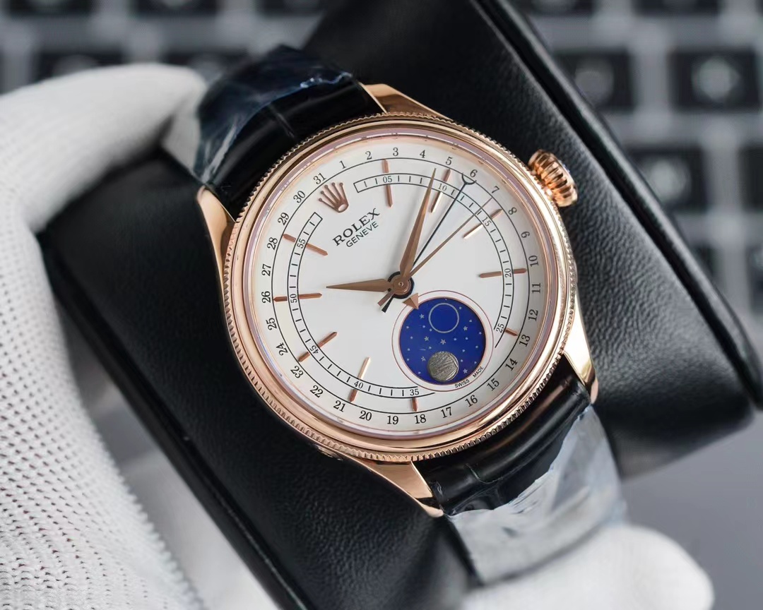 Đồng Hồ Nam Rolex CELINI Moonphase 50535 - BH 12TH