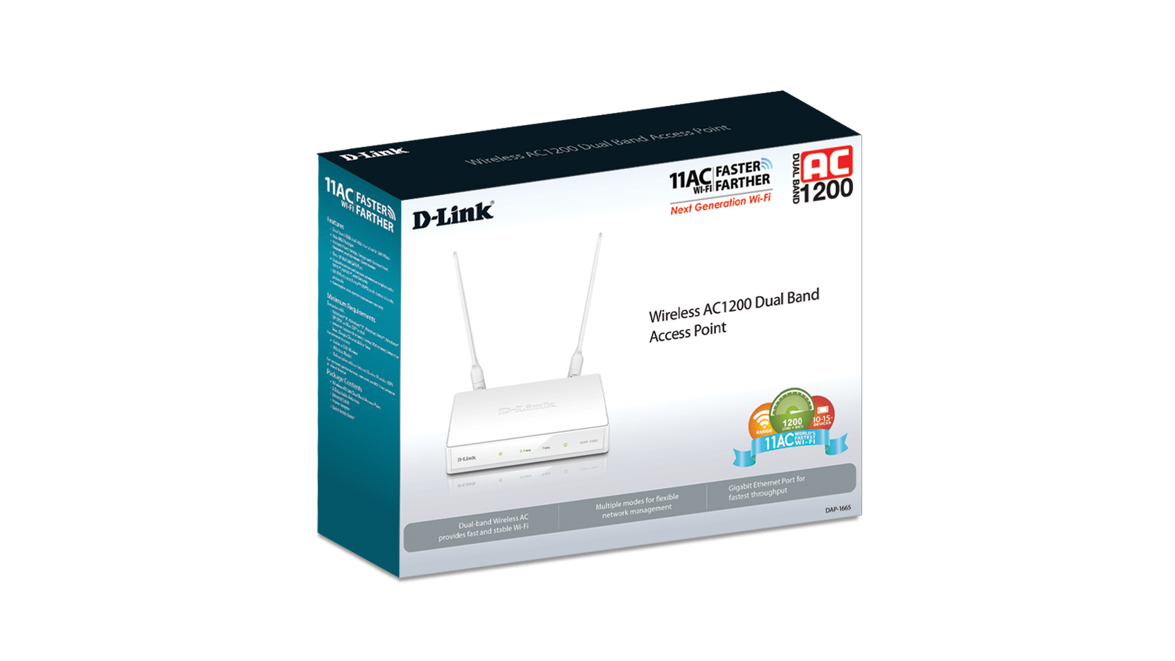 Bộ Định Tuyến Không Dây D-Link Dap-1665