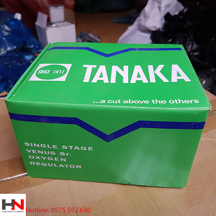 Đồng hồ giảm áp khí oxy TANAKA