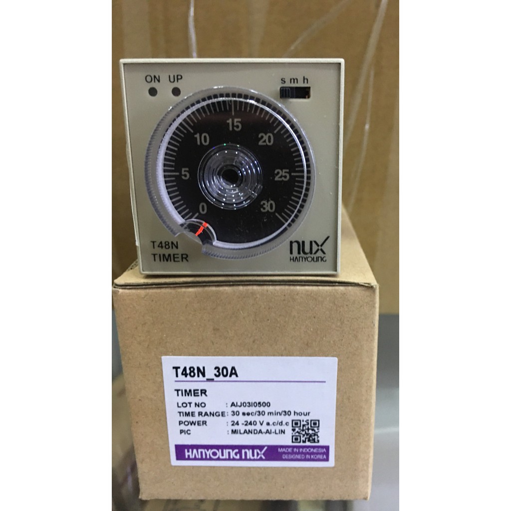 Rơle thời gian Hanyoung T48N-10A-30A-60A
