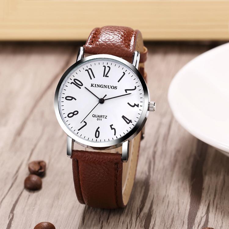 Đồng Hồ Nam Dây Da Số DA003 _ BGM