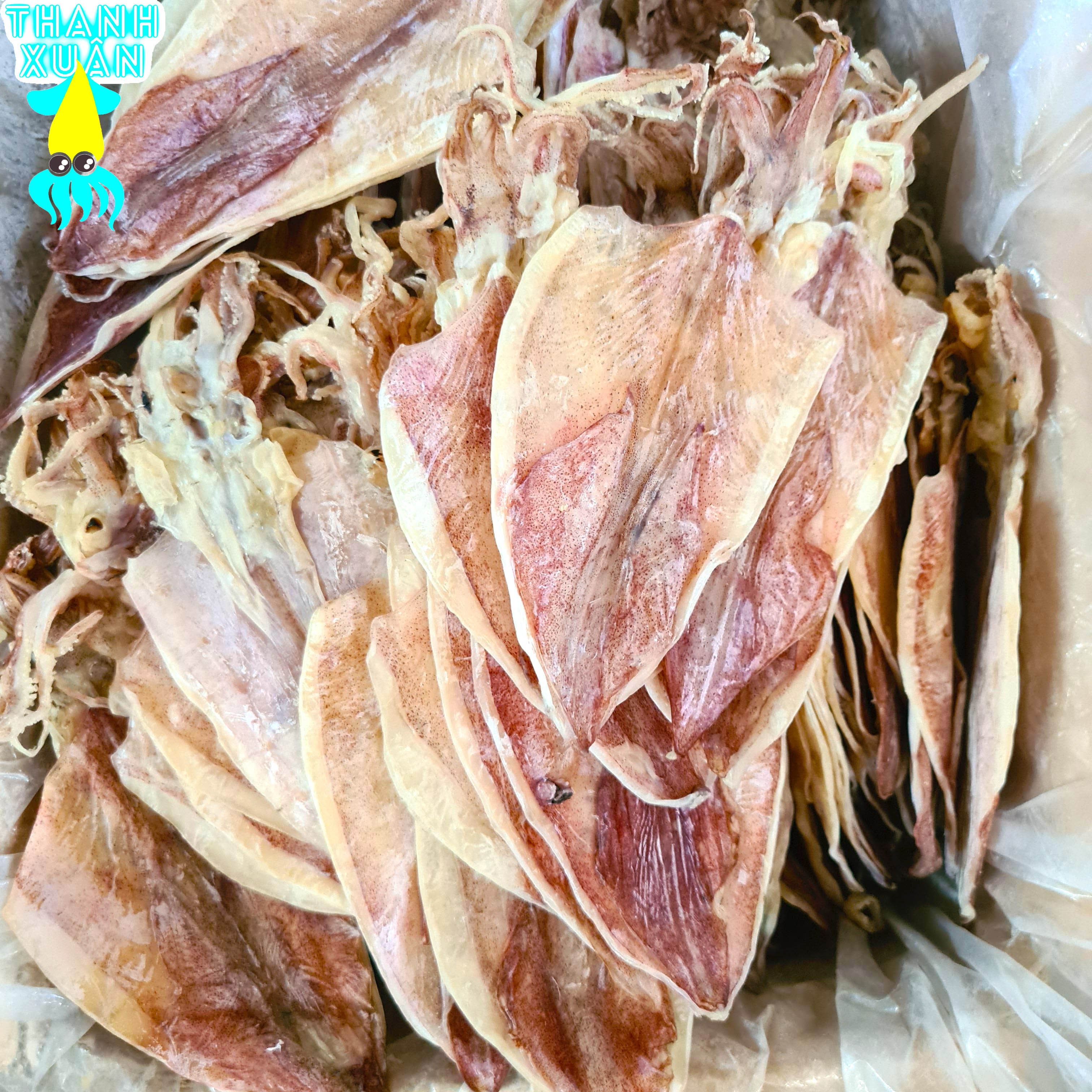 200gr Khô mực Quảng Ninh size 45-50 con/kg