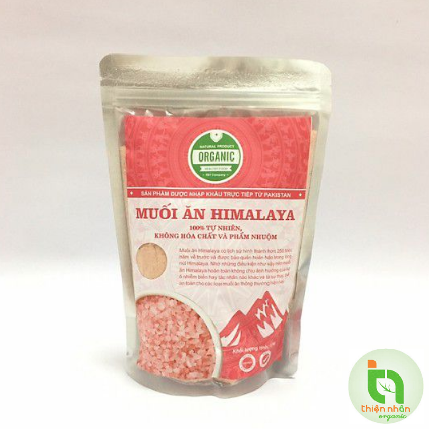 Muối hồng Himalaya 0.6mm (0.5kg) thô