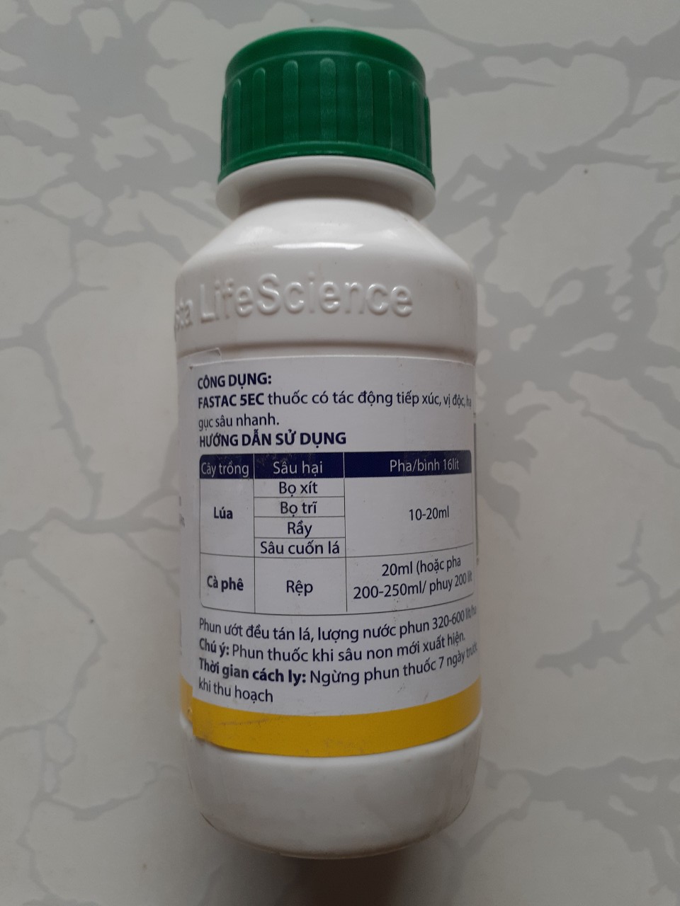 FASTAC 5EC- Thuốc trừ sâu rầy - Chai 240ml