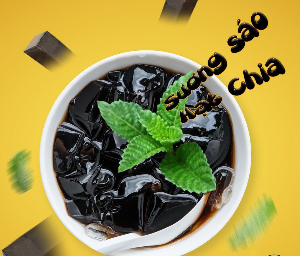 Set 15-20 chén chè sương sáo hạt chia nước cốt dừa