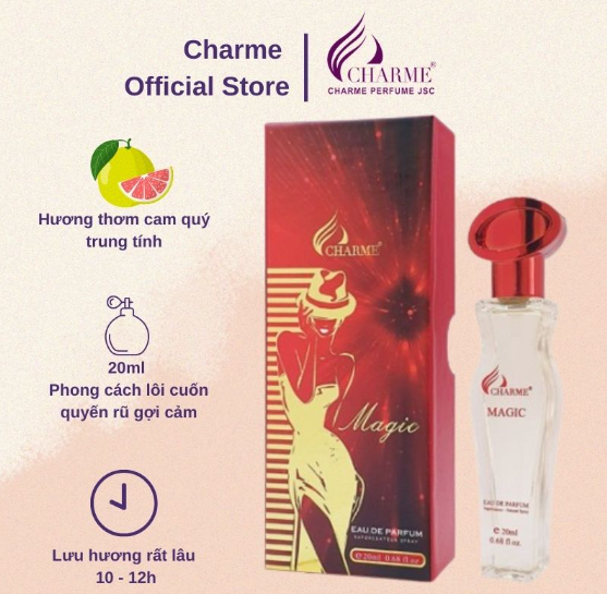 Nước Hoa Vùng Kín Charme_Magic 20ml