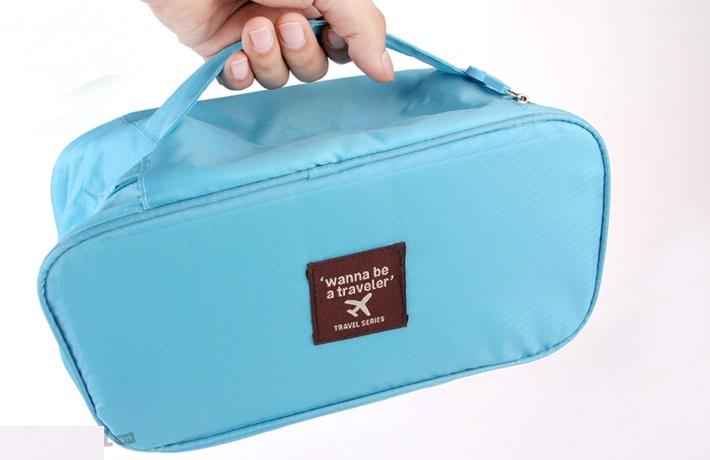 Túi Đựng Đồ Lót Đa Năng Monopoly Underwear Pouch (Xanh dương)