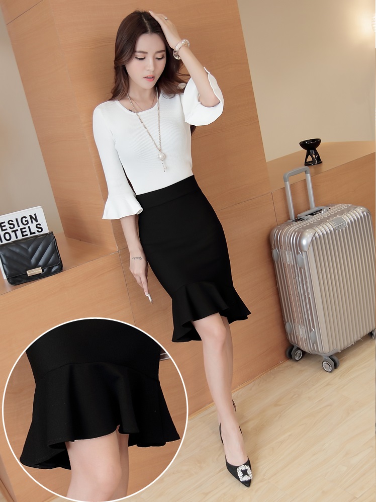 CHÂN VÁY ĐUÔI CÁ THIẾT KẾ HÀN QUỐC