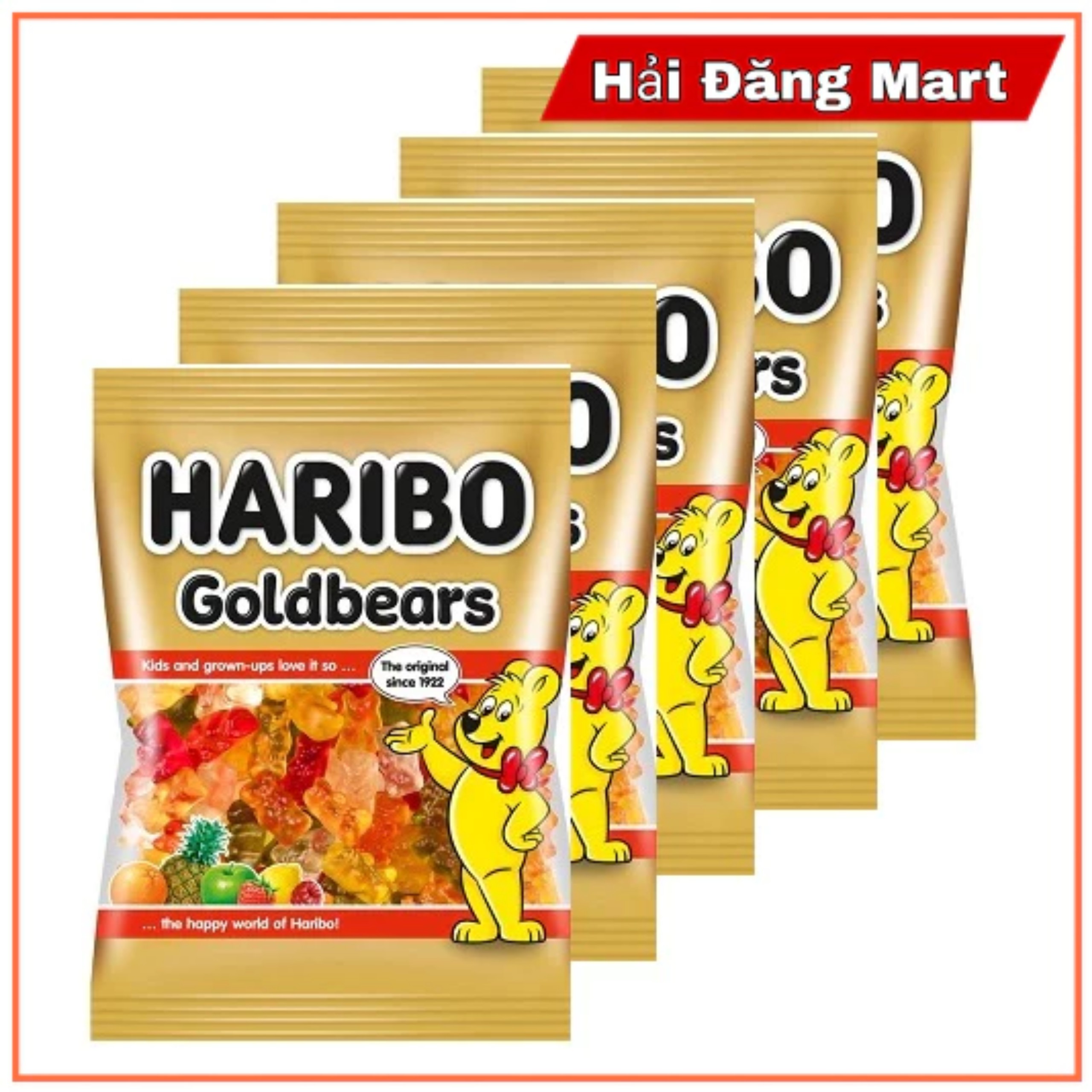 Haribo goldbears, happy Cola, Starmix, worms 80gr (full flavor) chip