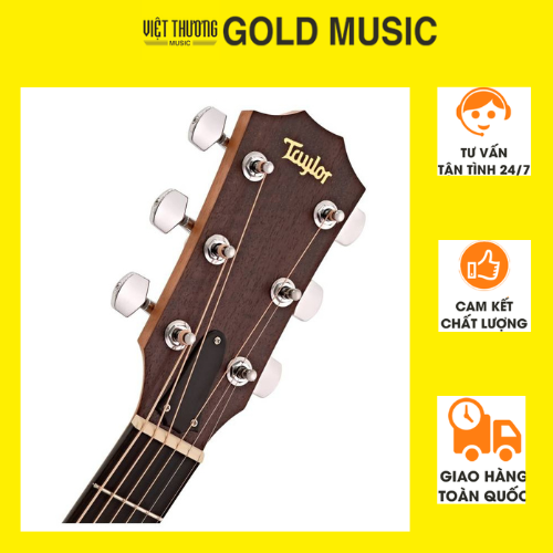 Đàn Guitar Taylor Academy A10 – Dreadnought Mặt Gỗ Sitka Spruce Solid, Lưng Hông Gỗ Sapele Ghép, Thiết Kế Tay Vịn, Kèm Túi Gig Bag