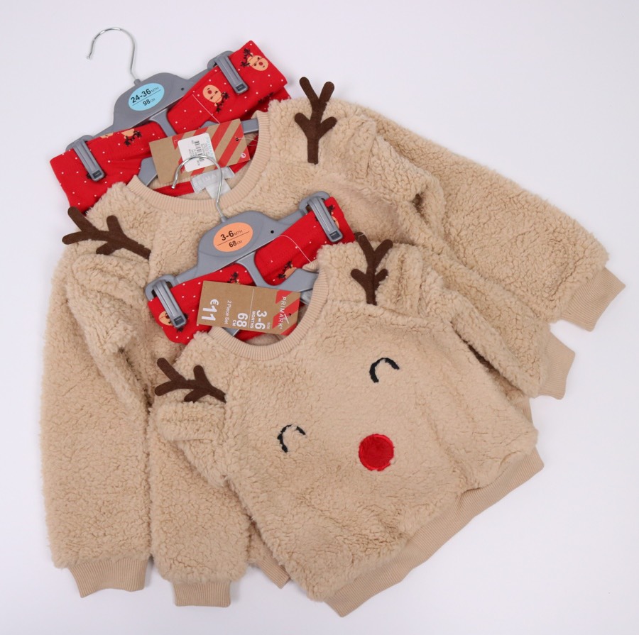 Set bộ tuần lộc Primark bé trai xịn sò
