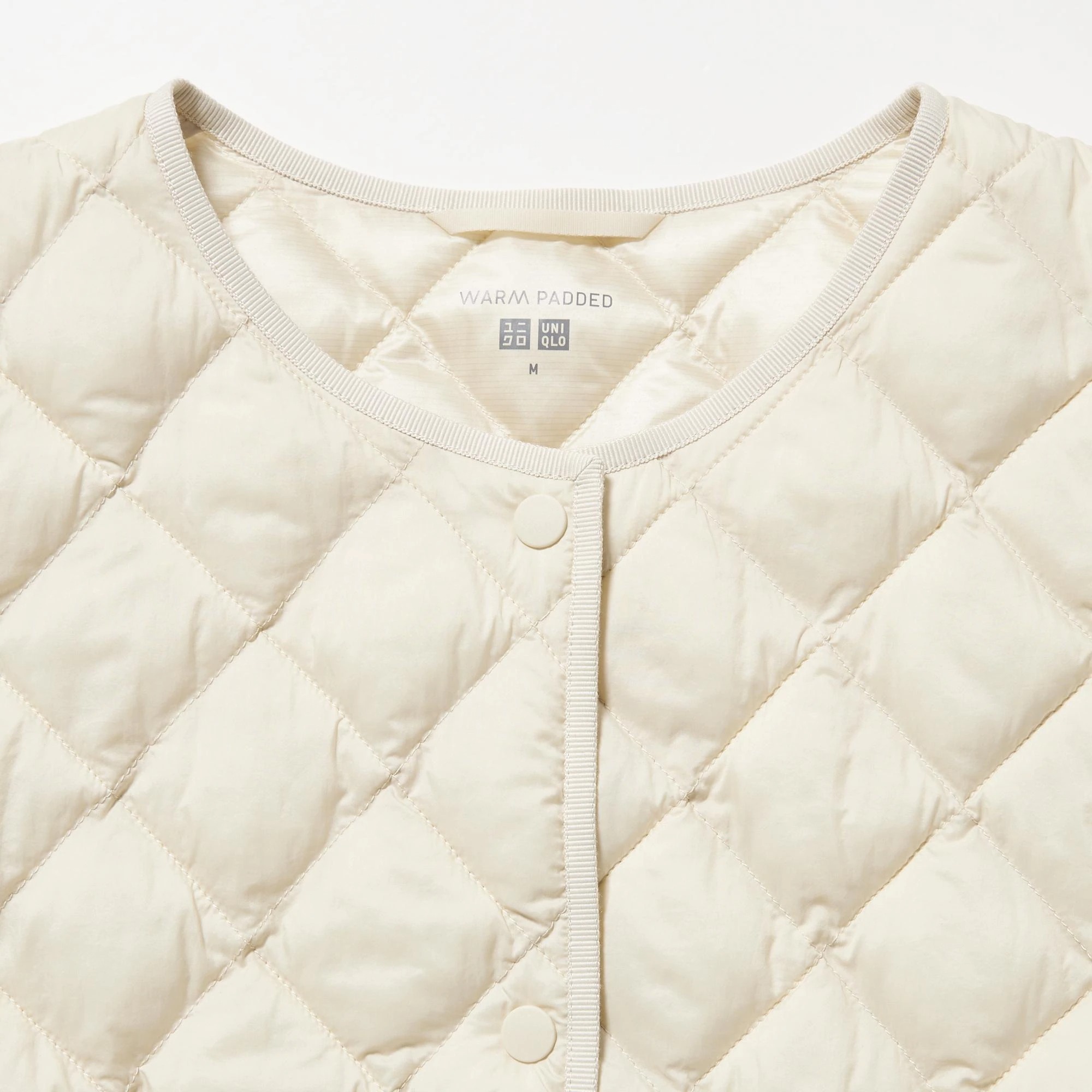 [Auth Uniqlo] Áo Phao Quả Trám Siêu Nhẹ Cổ Tròn Nữ - Tag Nhật