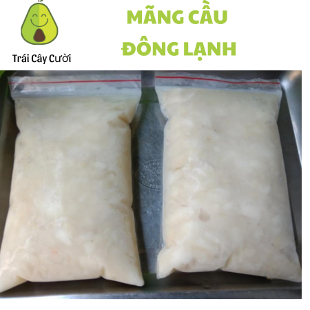 [HỎA TỐC HCM] Mãng cầu xiêm Daklak đông lạnh tách hạt nguyên chất - 100g, 1kg - dùng làm chè, sinh tố Trái Cây Cười