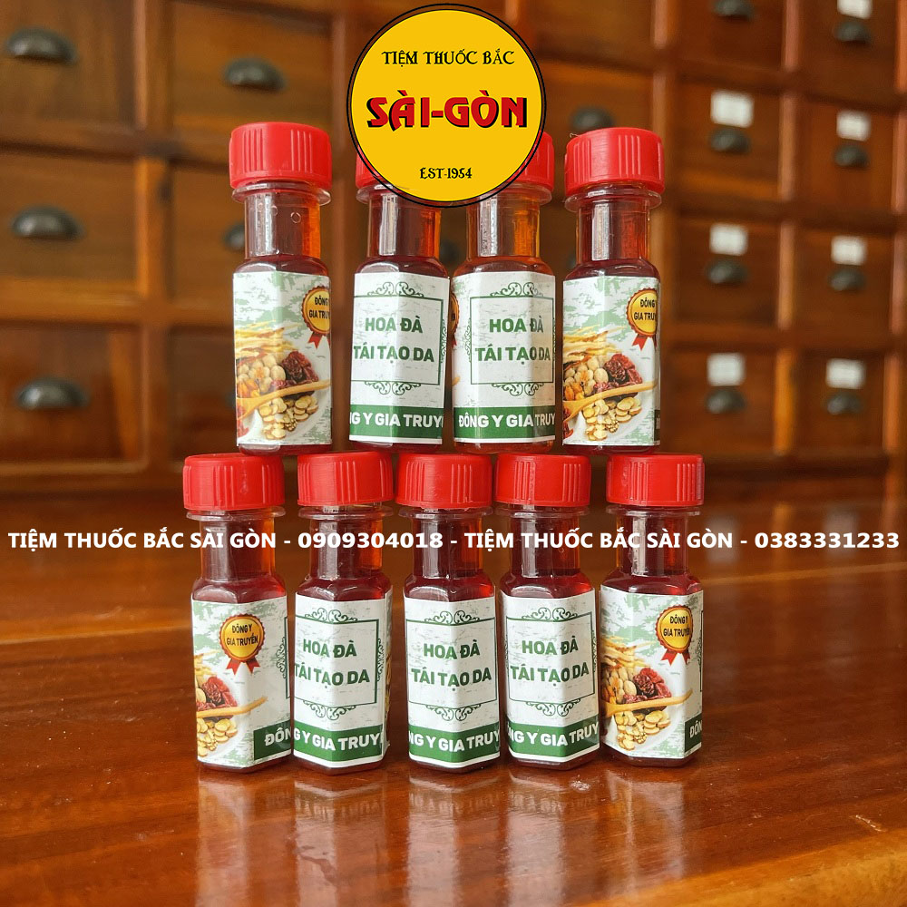 Hoa Đà Tái Tạo Da chai 15ml (Dùng ngoài da trong trường hợp ghẻ, ngứa, lang ben, hắc lào, nấm, chàm, tổ đỉa)