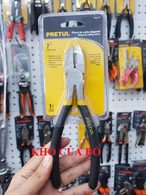 Kềm cắt 7in/175mm pretul - 22637