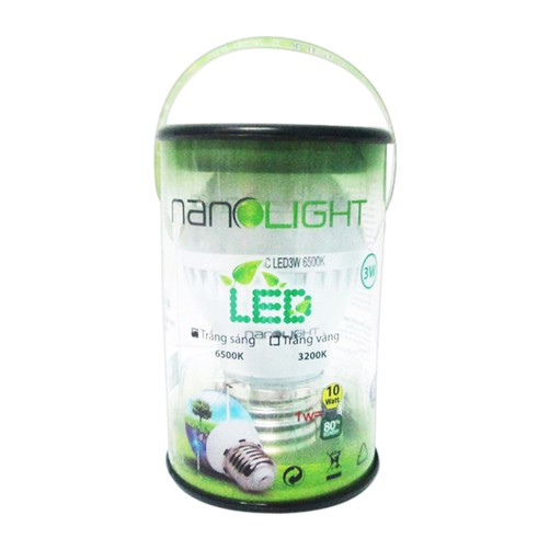 Bóng Đèn Led Tiết Kiệm Điện Nanolight 3W