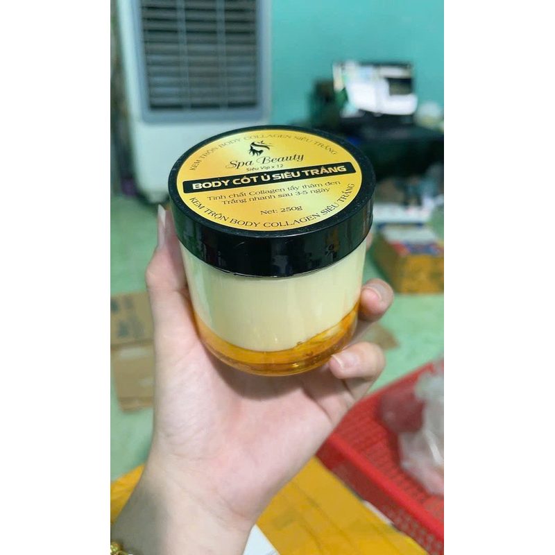 Kem Body cốt ủ siêu trắng 250g