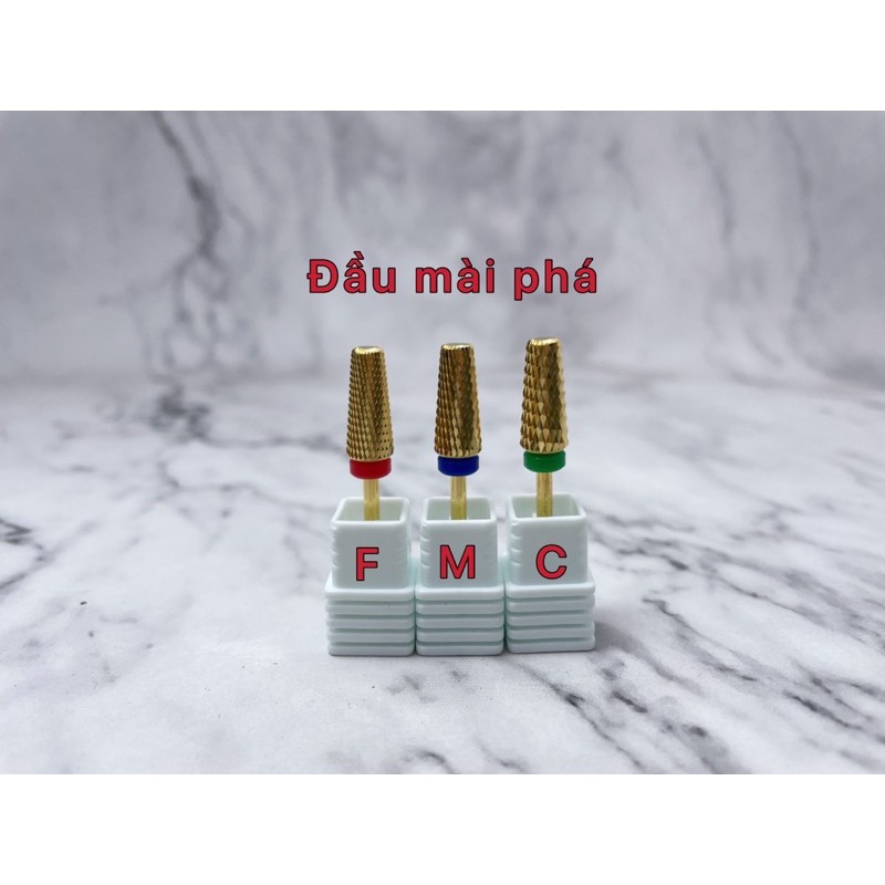 đầu mài mỹ phá gel mài móng siêu bền