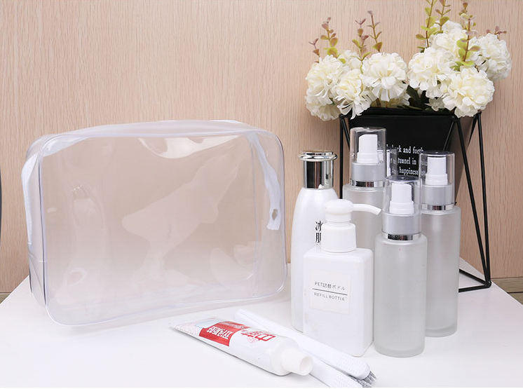 Túi đựng mỹ phẩm du lịch Pure White