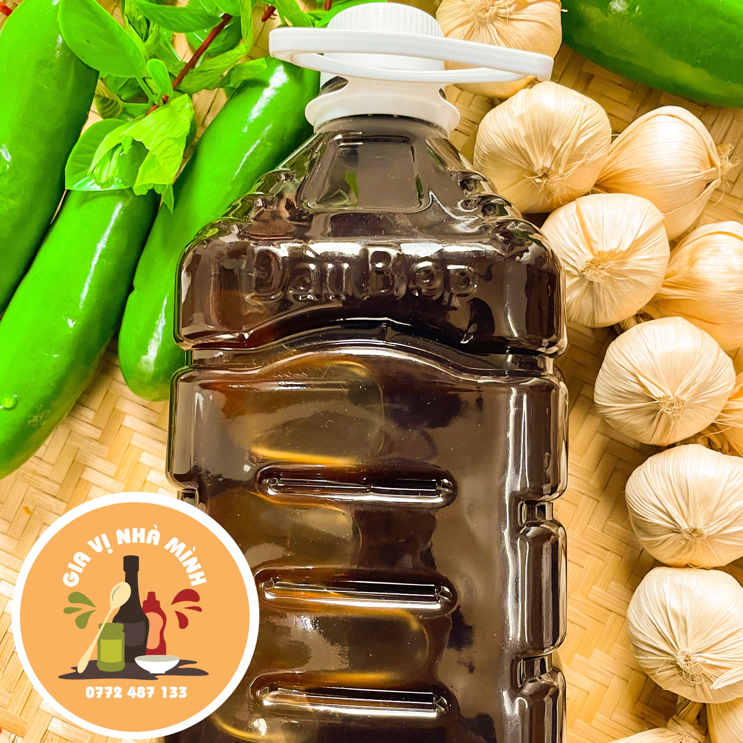 NƯỚC TƯƠNG CON CÔNG - TRỌNG LƯỢNG 5LÍT