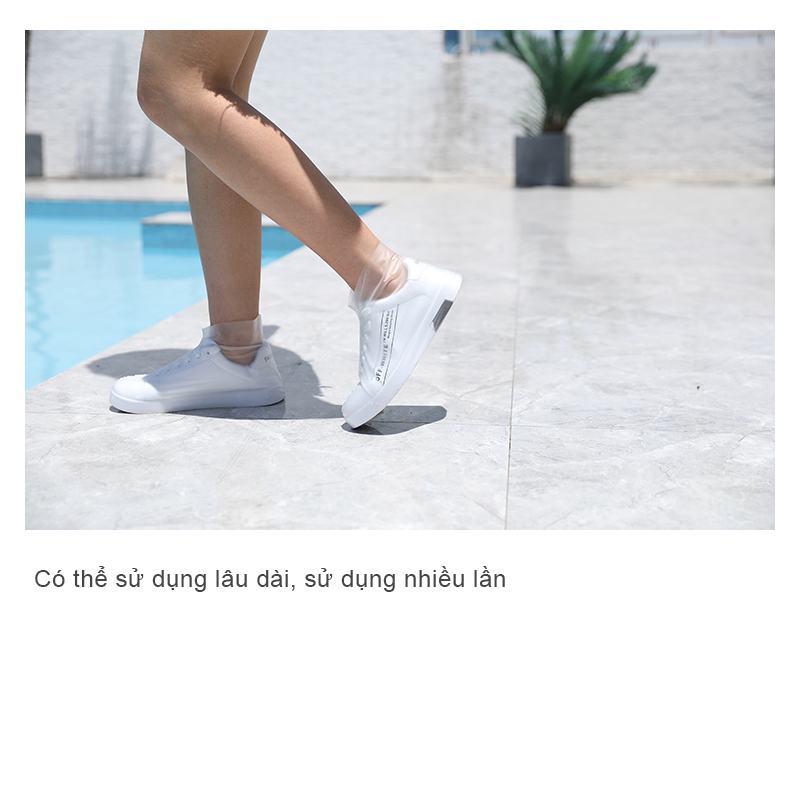 Bao Bọc Giày Silicon Đi Mưa Siêu Co Giãn SL0450621