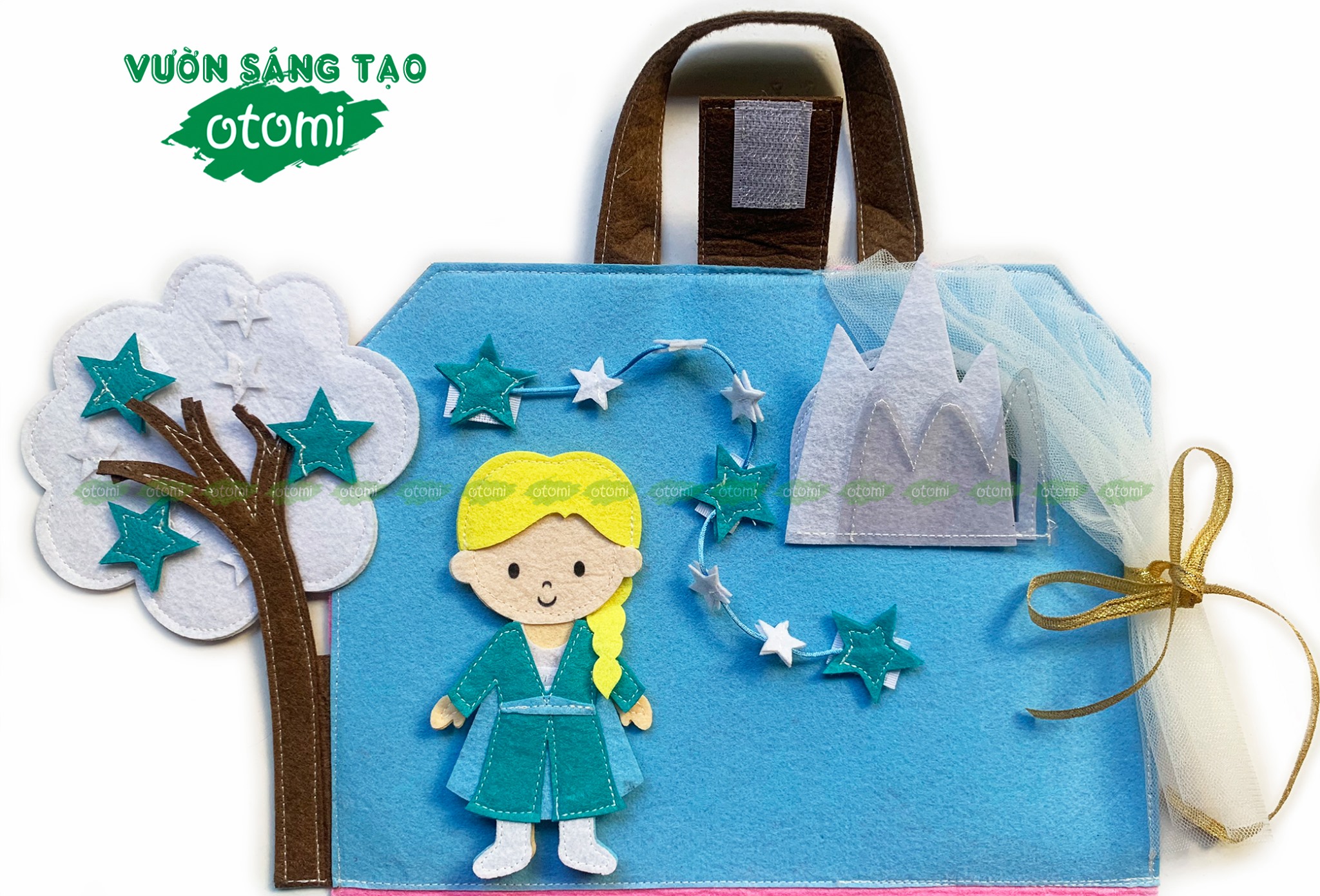 [HCM]Sách vải tương tác - NHÀ BÚP BÊ