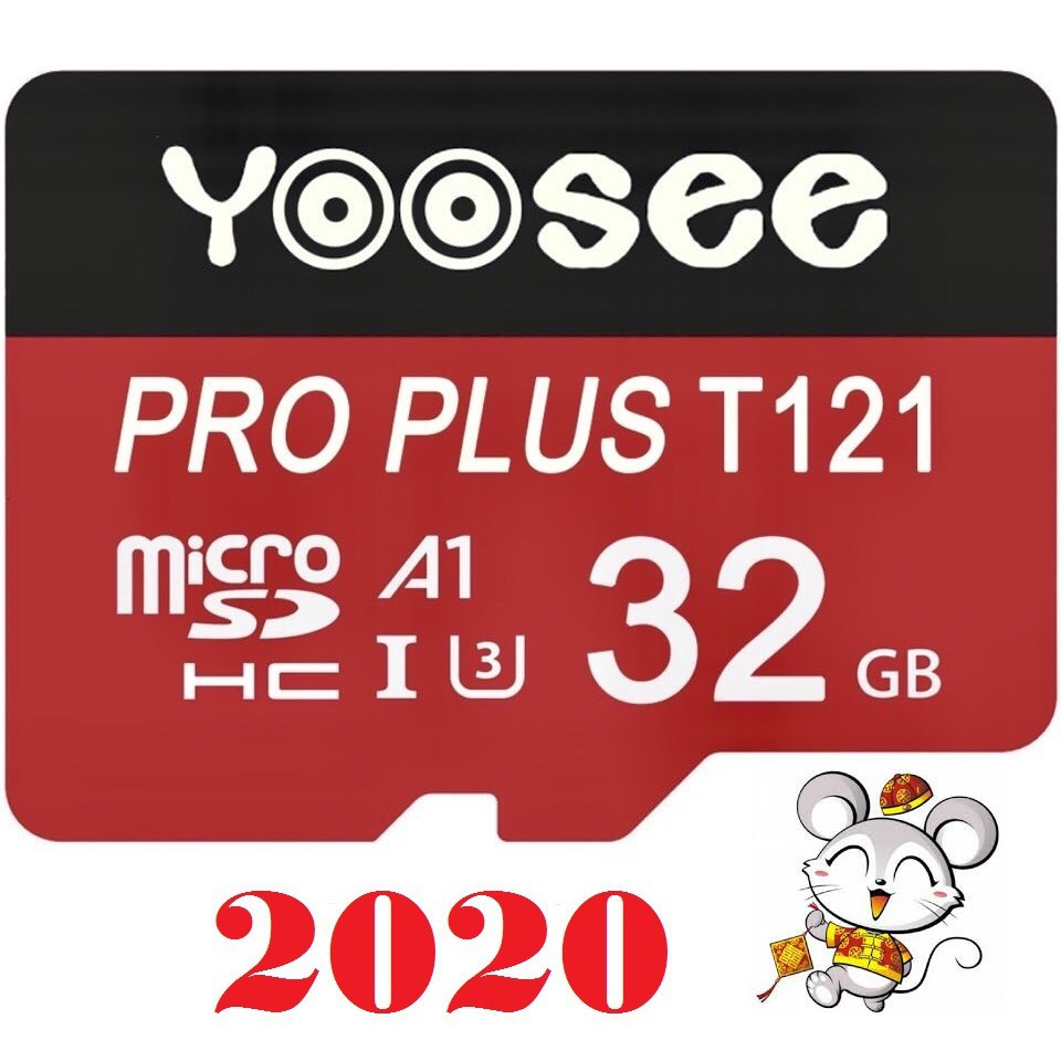 Thẻ nhớ YOOSEE MicroSDHC 32G, 64G Class 10 chuyên dụng cho Camera