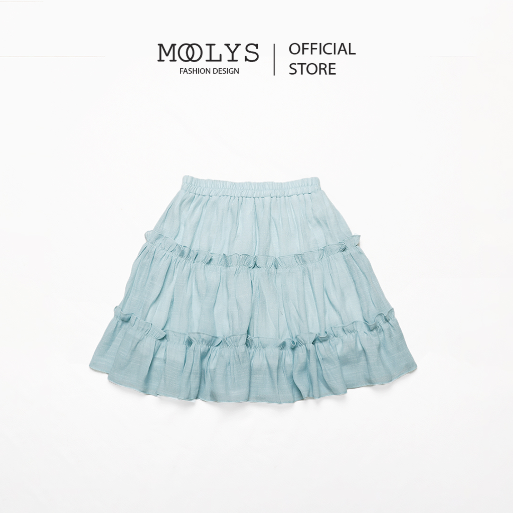 Chân váy ngắn MOOLYS dáng xoè dễ thương MK004