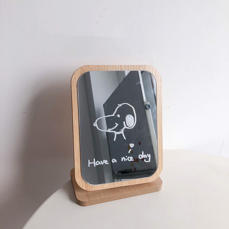 GƯƠNG GỖ ĐỂ BÀN TRANG ĐIỂM