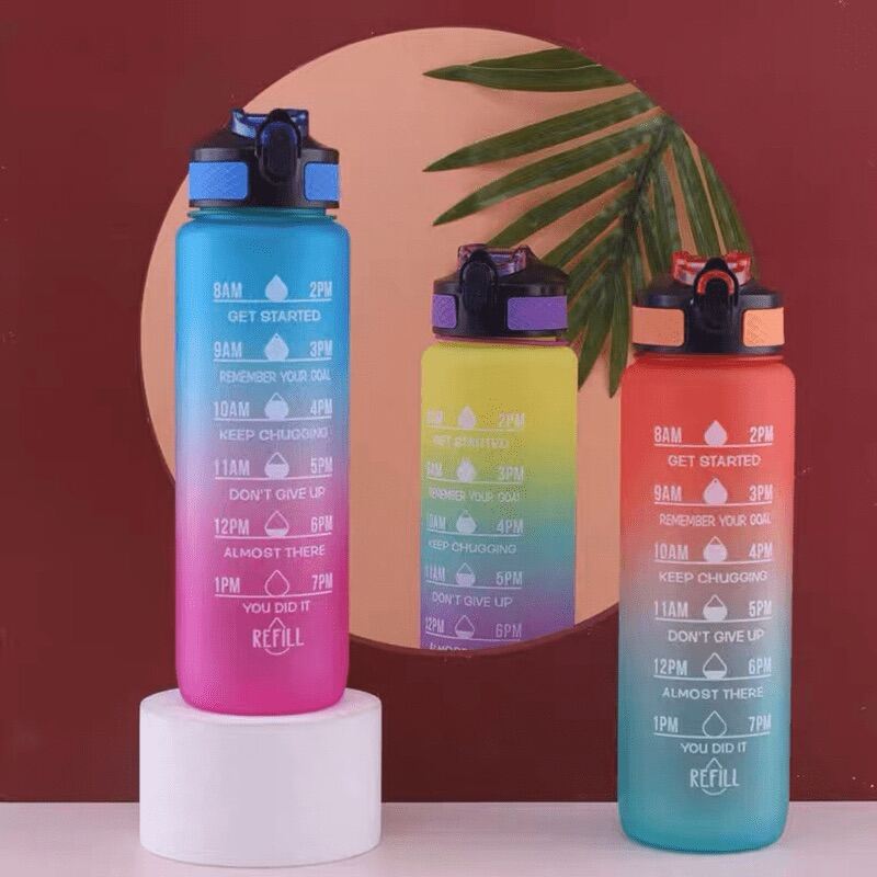 Bình Nước Có Vạch Báo Giờ - 1L